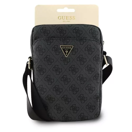 Guess PU 4G Triangle Logo Táska 8" fekete
