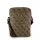 Guess PU 4G Triangle Logo táska 8" barna