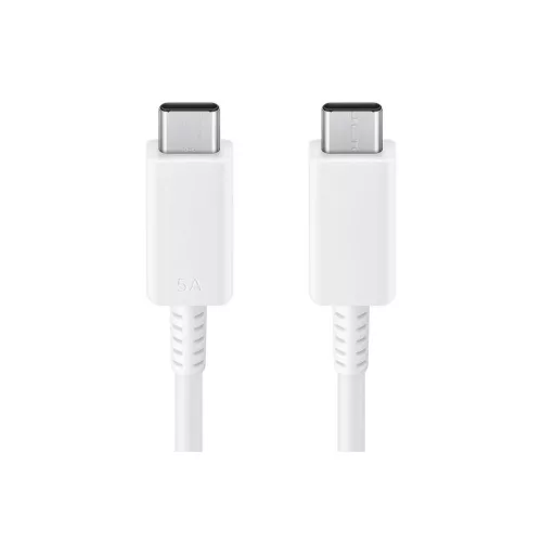 EP-DX510JWE Samsung USB-C/USB-C adatkábel 5A 1.8m fehér (Damage Packing)