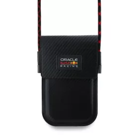 Red Bull PU Carbon telefon táska fekete