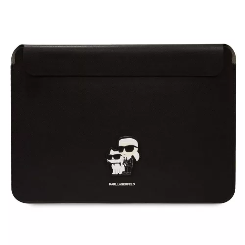 Karl Lagerfeld Saffiano Karl and Choupette számítógéptok 15/16" fekete