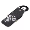Guess PU 4G Big Love Logo telefontáska fekete