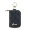 Guess PU 4G Script Logo kulcstartó fekete
