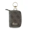 Guess PU 4G Script Logo kulcstartó barna