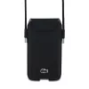 Lacoste PVC Iconic Petit Pique Telefon Tok XL fekete