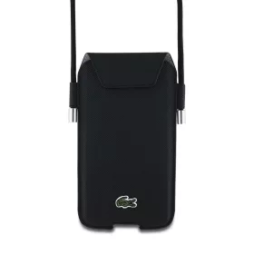 Lacoste PVC Iconic Petit Pique Telefon Tok XL fekete