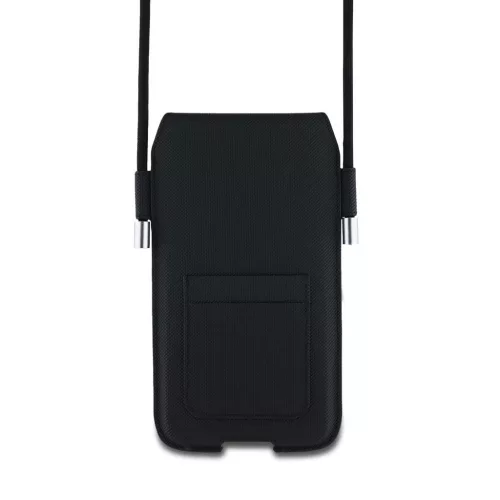 Lacoste PVC Iconic Petit Pique Telefon Tok XL fekete