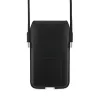 Lacoste PVC Blend Monogram telefon táska XL fekete