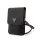 Guess PU Saffiano Triangle Logo Telefon táska fekete
