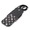 Guess PU 4G Peony Multicolor Telefon Táska fekete