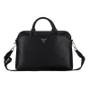 Guess PU barázdázott Triangle Logo laptop táska 13/14/15 fekete