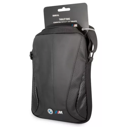 BMW Carbon Leather tablet táska 10'' fekete
