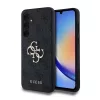 Guess PU 4G Metal Logo tok Samsung Galaxy A35 5G készülékhez szürke