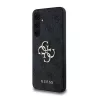 Guess PU 4G Metal Logo tok Samsung Galaxy A35 5G készülékhez szürke