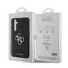 Guess PU 4G Metal Logo tok Samsung Galaxy A35 5G készülékhez szürke