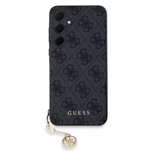 Guess 4G Charm tok Samsung Galaxy A35 5G készülékhez szürke