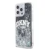 DKNY Liquid Glitter Arch Logo tok iPhone 12/12 Pro készülékhez fekete