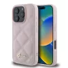 Guess PU bőr Quilted tok iPhone 16 Pro Max készülékhez rózsaszín