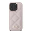 Guess PU bőr Quilted tok iPhone 16 Pro Max készülékhez rózsaszín