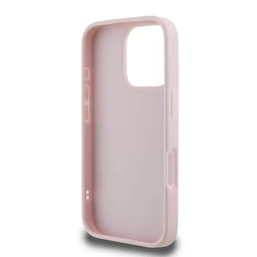 Guess PU bőr Quilted tok iPhone 16 Pro Max készülékhez rózsaszín