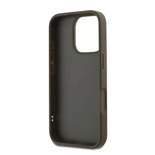 DKNY PU Leather Stack Logo csuklópántos tok iPhone 16 Pro Max készülékhez zöld