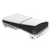 iPega P5S008 vízszintes állvány USB HUB-val PS5 Slim/PS5 Pro készülékhez fehér
