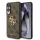Guess PU 4G Metal Logo tok Samsung Galaxy S25 Edge készülékhez barna