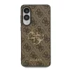 Guess PU 4G Metal Logo tok Samsung Galaxy S25 Edge készülékhez barna