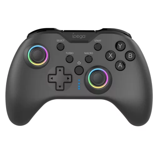 iPega 9111C Bluetooth RGB játékvezérlő Android/iOS/PS3/PS4/PC/N-Switch készülékhez fekete