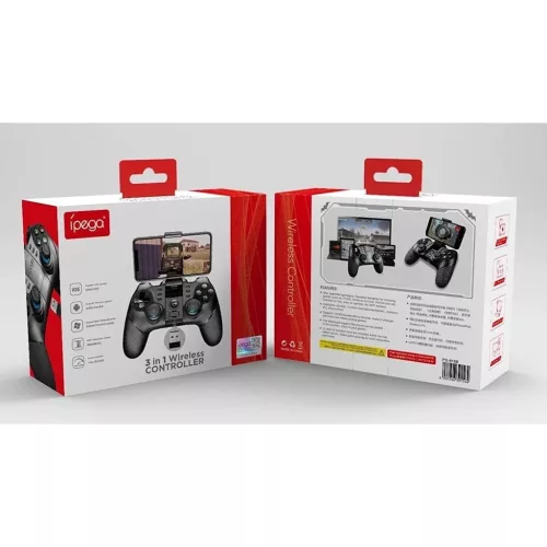iPega 9156 2.4GHz Bluetooth Gamepad Fortnite Android/iOS/PS3/PC/Android TV/N-Switch készülékhez