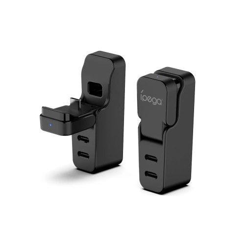 iPega P5S040 töltő dokk vezérlőhöz PS5 Slim/PS5 Pro készülékhez fekete