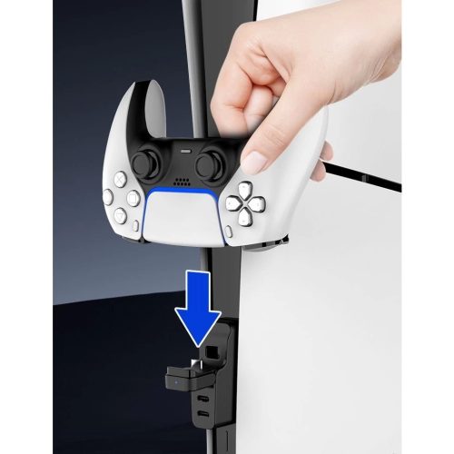 iPega P5S040 töltő dokk vezérlőhöz PS5 Slim/PS5 Pro készülékhez fekete