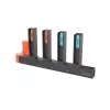 iPega SW2185 töltőállomás JoyCon kontrollerekhez Nintendo Switch 2 készülékhez fekete