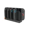 iPega SW2185 töltőállomás JoyCon kontrollerekhez Nintendo Switch 2 készülékhez fekete