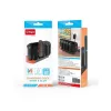 iPega SW2185 töltőállomás JoyCon kontrollerekhez Nintendo Switch 2 készülékhez fekete