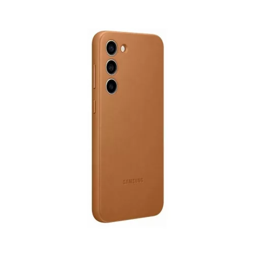 EF-VS916LAE Samsung bőr tok Galaxy S23+ készülékhez tevébarna (Damage Package)