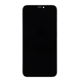  iPhone X készülékhez LCD kijelző + érintő egység fekete Soft OLED