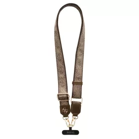 Guess Keresztpánt PU 4G Metal Logo Barna