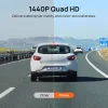 70mai autós kamera A400 QHD + Rear Cam RC09 készlet szürke