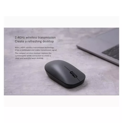 Xiaomi vezeték nélküli egér Lite fekete