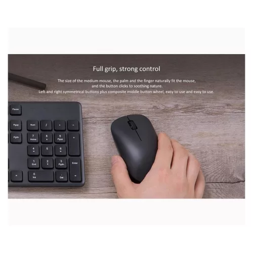 Xiaomi vezeték nélküli egér Lite fekete