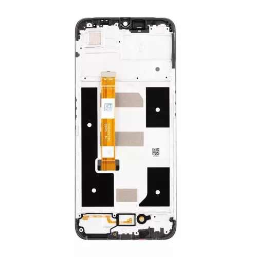 LCD kijelző + érintőképernyő egység + előlapi tok a Realme C35 készülékhez