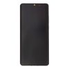 LCD kijelző + érintő egység + elülső tok Huawei P30 PRO készülékhez Aurora kék (Service Pack)