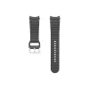 ET-SNL31LBE Samsung Galaxy Watch 4/5/6/7 készülékhez sportos óraszíj 20mm M/L sötétszürke (Damage Package)
