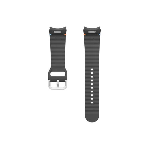 ET-SNL31LBE Samsung Galaxy Watch 4/5/6/7 készülékhez sportos óraszíj 20mm M/L sötétszürke (Damage Package)