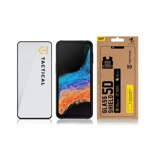 Tactical Glass Shield 5D – Samsung Galaxy Xcover 6 Pro készülékhez – fekete