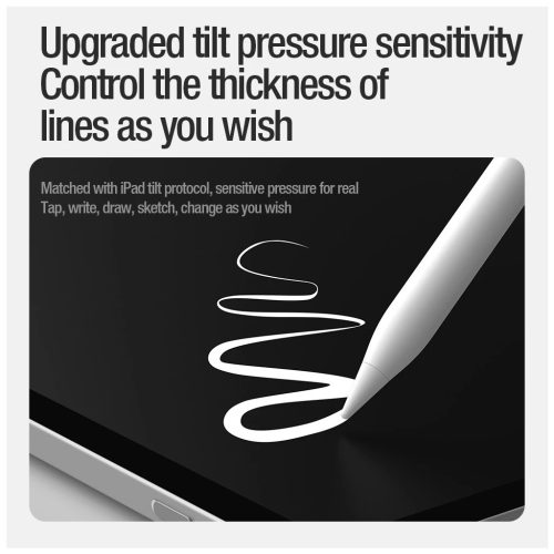 Nillkin érintőtoll iSketch S3 Apple iPad készülékhez fehér