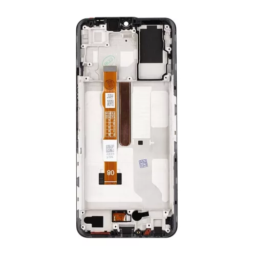 LCD kijelző + érintő egység + elülső tok Vivo Y76 5G készülékhez