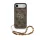 Guess PU 4G Metal Logo Strap tok iPhone 17 Air készülékhez barna