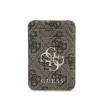 Guess 4G Metal Logo MagSafe kártyatartó állvány barna